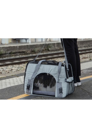 Bolsa transportín - Gris - 48 x 25,5 x 33 cm