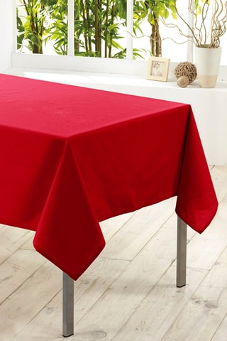 Mantel rectangular Essentiel - Rojo