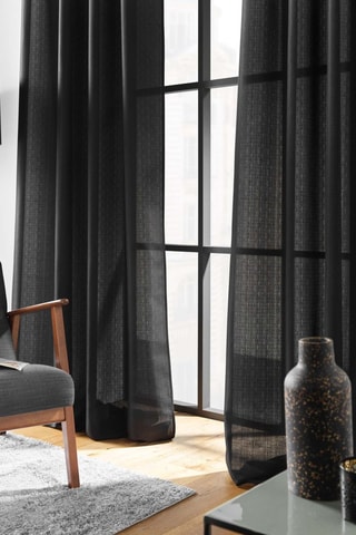 Cortina Soline - Negro - 140 x 260 cm