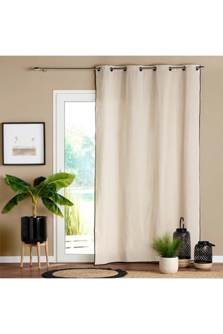 Cortina Capria - Beige - 140 x 240 cm