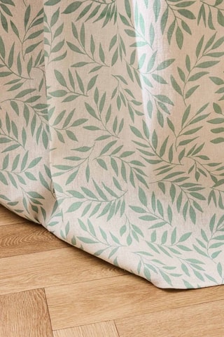 Cortina Naya - Crudo y salvia - 140 x 240 cm