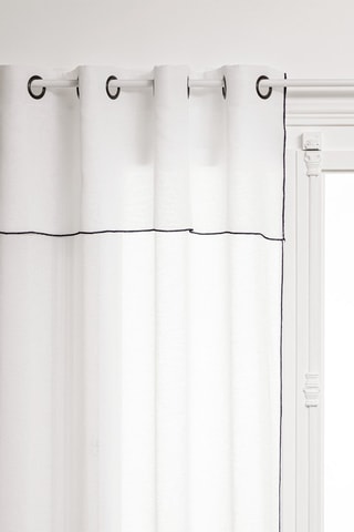 Visillo Fred - Blanco - 140 x 240 cm