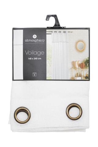 Visillo Fred - Blanco - 140 x 240 cm