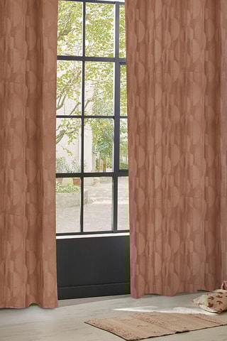 Cortina - Terracota - 140 x 0,1 x 260 cm