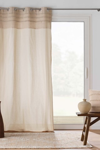 Cortina Hilary - Natural - 140 x 240 cm