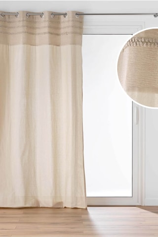 Cortina Hilary - Natural - 140 x 240 cm