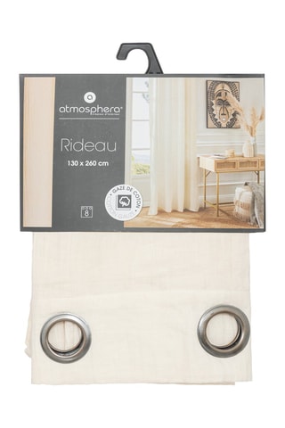 Cortina - Marfil - 130 x 260 cm