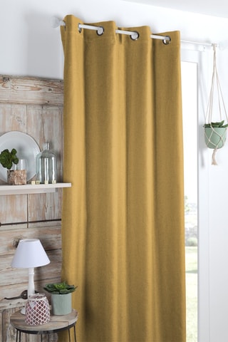 Cortina Copenhague - Mostaza - 140 x 180 cm
