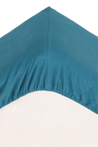 Sábana bajera - Azul pato