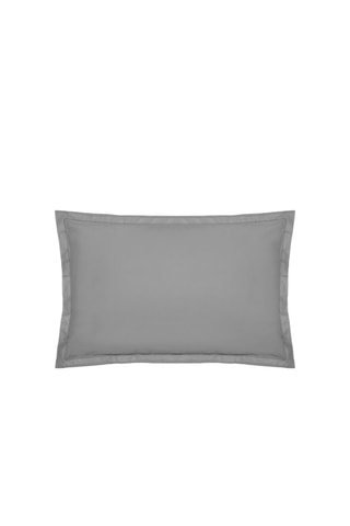 Funda de almohada de algodón 145 g/m² - Gris - 50 x 70 cm