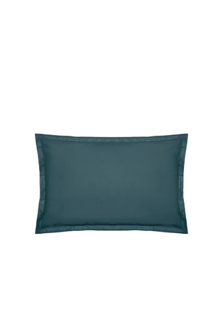 Funda de almohada de algodón 145 g/m² - Azul oscuro - 50 x 70 cm