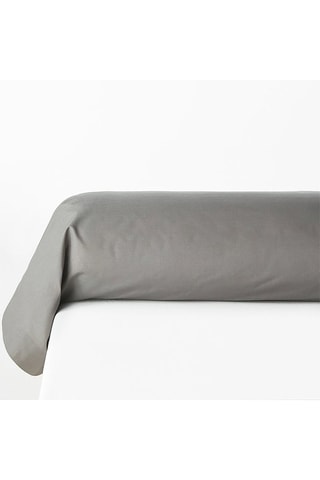 Funda de almohada de algodón 145 g/m² - Gris - 85 x 185 cm