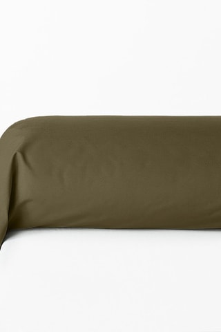 Funda de almohada de algodón 145 g/m² - Caqui - 85 x 185 cm