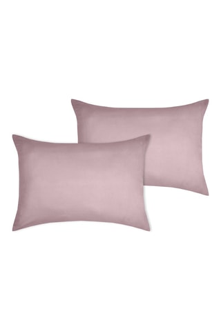 2 fundas de almohada Eden - Rosa viejo