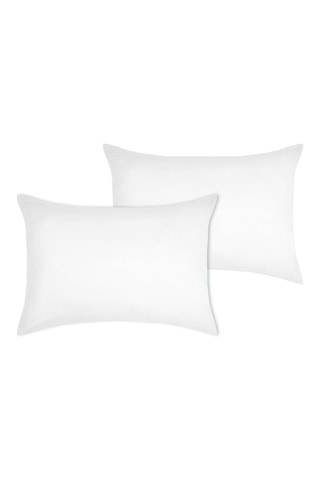 2 fundas de almohada Eden - Blanco