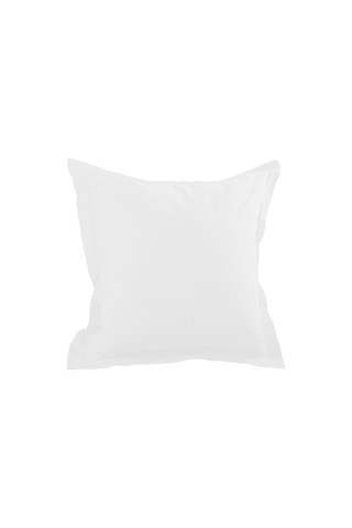 Fronha de algodão 57 fios/cm² Alicia - Branco