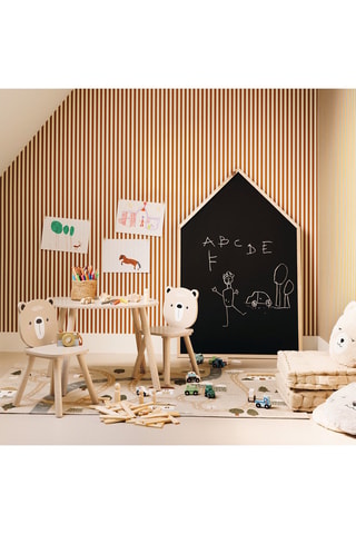 Silla de pino Douceur - 27 x 27 x 46 cm