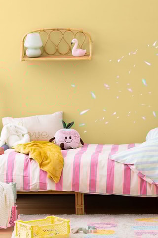 Juego de nórdico - Blanco y rosa