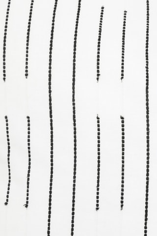 Juego de nórdico de algodón 57 hilos/cm² Kain - Negro y blanco