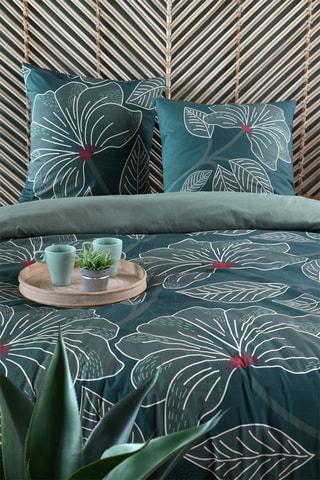 Juego de nórdico de algodón - 78 hilos/cm² - Verde