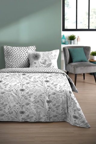 Juego de nórdico Ulani - Blanco y negro