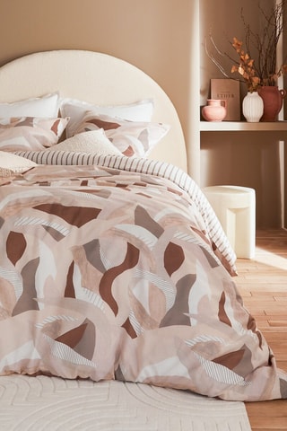 Juego de nórdico reversible Aeris - Gris