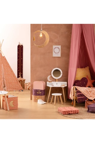 Juego de nórdico reversible Nomade - Violeta