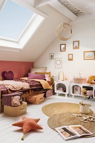 Juego de nórdico reversible Nomade - Violeta