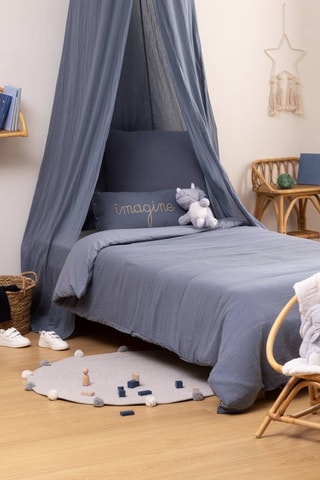 Juego de nórdico Lili - Azul grisáceo