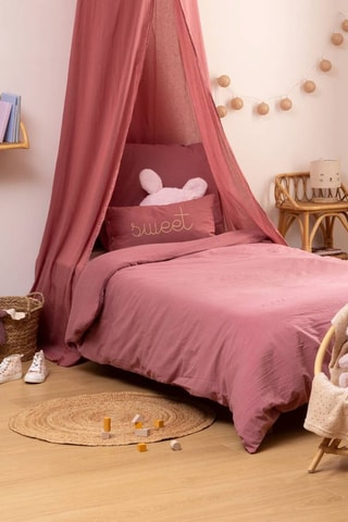 Juego de nórdico Lili - Rosa viejo