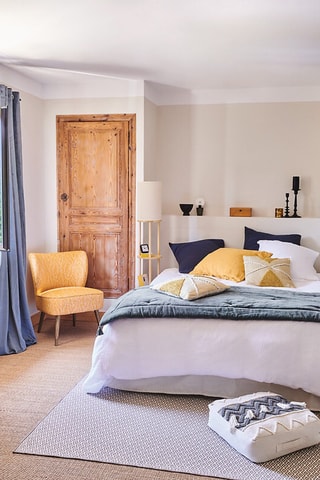 Juego de nórdico Flora - Blanco