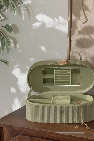 Joyero Enya - Verde - 25,5 x 13 x 10 cm