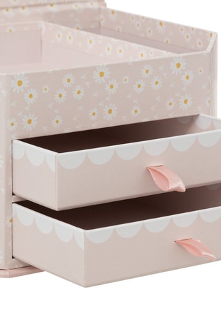 Joyero Lana - Rosa - 21,5 x 16,5 x 10 cm