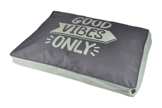 Cama rectangular -  Verde - 80 x 6 x 8 cm