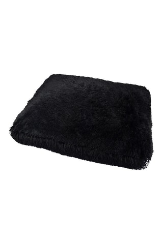 Cojín rectangular -  Negro - 100 x 70 x 10 cm