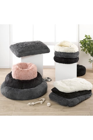 Cojín rectangular -  Negro - 100 x 70 x 10 cm