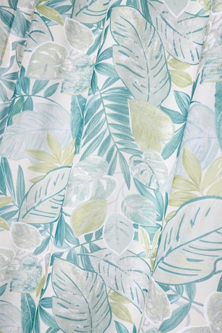 Visillo Karita - Azul y verde - 140 x 260 cm