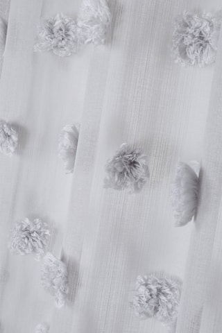 Visillo Pompinou - Gris claro - 135 x 260 cm