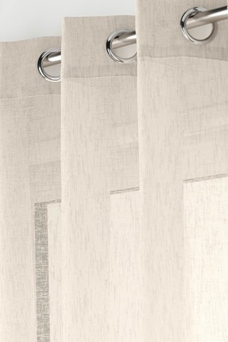 Visillo Carlin - Beige - 400 x 240 cm