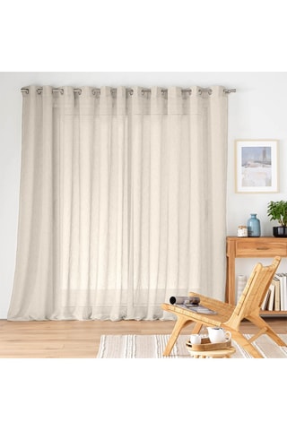 Visillo Carlin - Beige - 400 x 240 cm