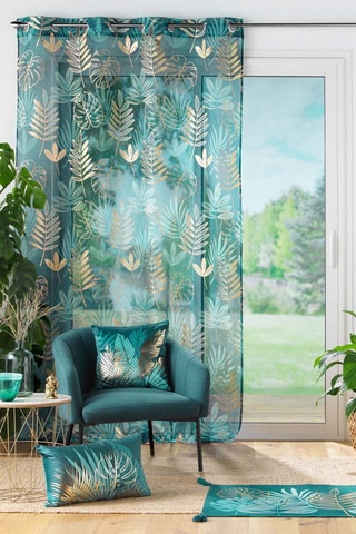 Visillo Ornella - Verde - 140 x 240 cm