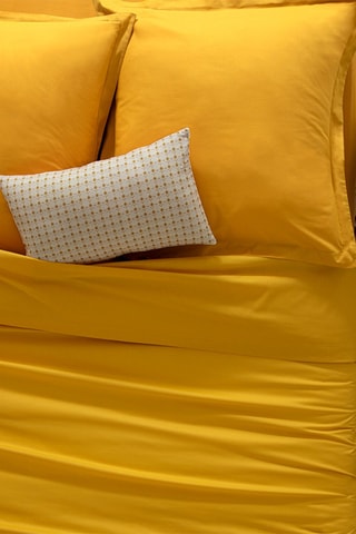 Funda nórdica reversible - Ocre