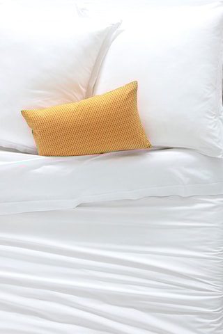 Funda nórdica de algodón 115 g/m² - Blanco