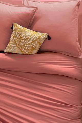 Funda nórdica de algodón 115 g/m² - Rosa