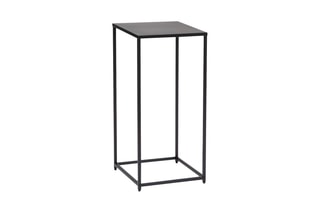 2 mesas de centro Gota - Negro - 34 x 34 x 74 cm
