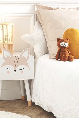 Mesilla de noche de pino Douceur - 53 x 34 x 26,5 cm