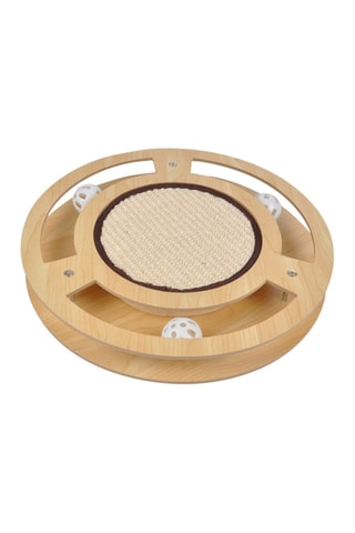 Juguete interactivo de madera para gatos - 75 x 57 cm