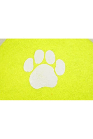 Juguete pelota de tenis - Amarillo - 15 cm 