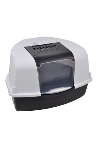 Arenero esquinero -  Antracita - 58 x 47 x 38 cm