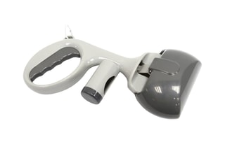 Recogedor de desechos con dispensador de bolsas -
Gris